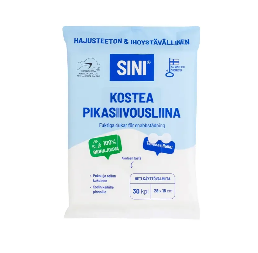 SINI Kostea pikasiivousliina 30 kpl