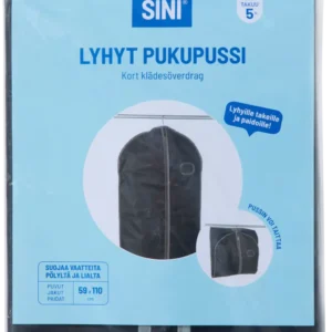 SINI Lyhyt pukupussi vetoketjulla 110 x 60 cm