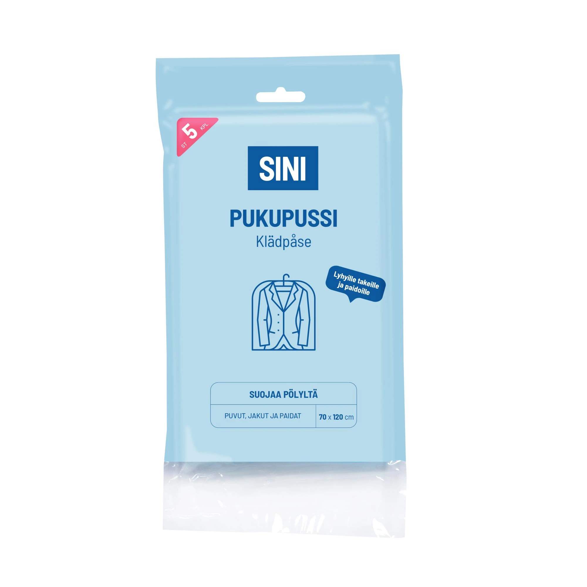 SINI pukupussit 5kpl 70x120cm