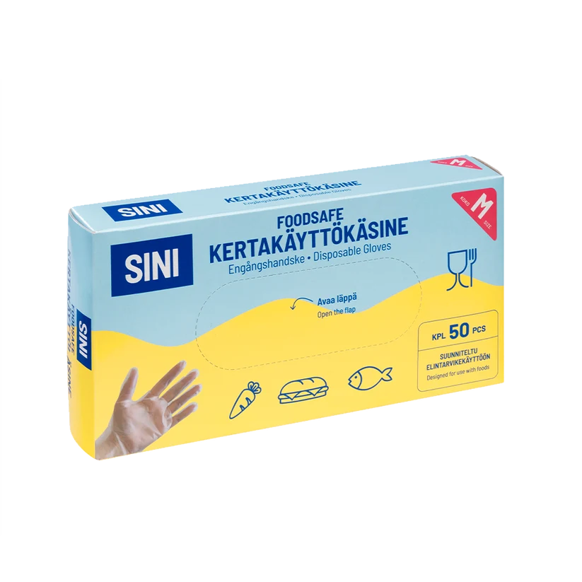 SINI FoodSafe Kertakäyttökäsine 50kpl/pkt