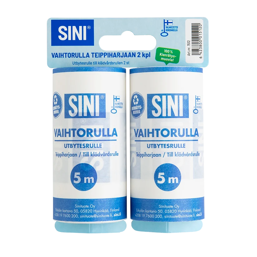 SINI Vaihtorulla teippiharjaan 2-pack
