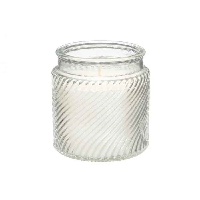 Aura Tuoksukynttilä uurrettu purkki Eucalyptus - Patchouli