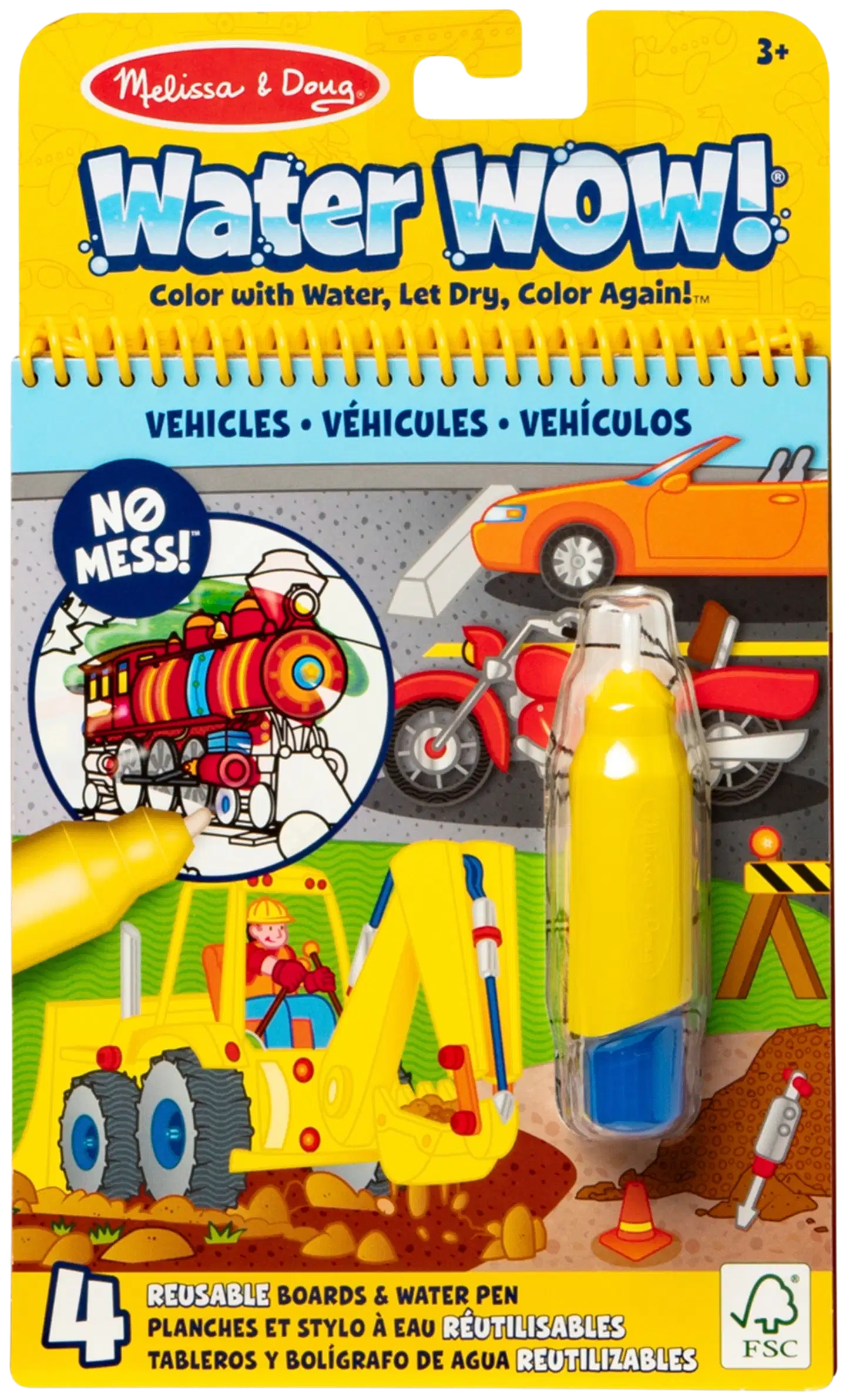 MELISSA & DOUG Water Wow! Vesimaalaussetti - Image 3