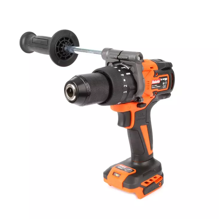 Robota iskevä akkuporakone kahvalla DC-WI18V runko